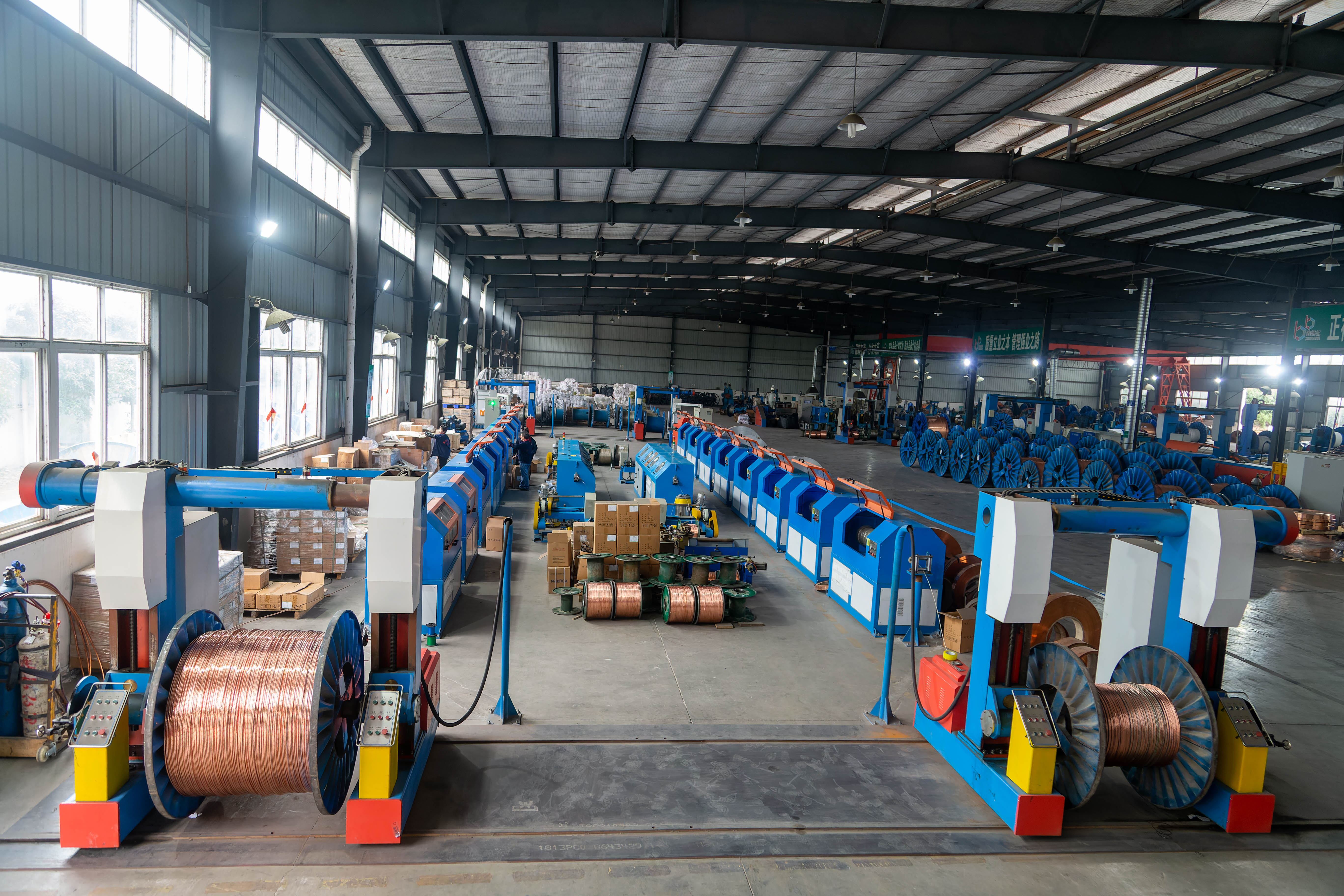 电线电缆生产车间
