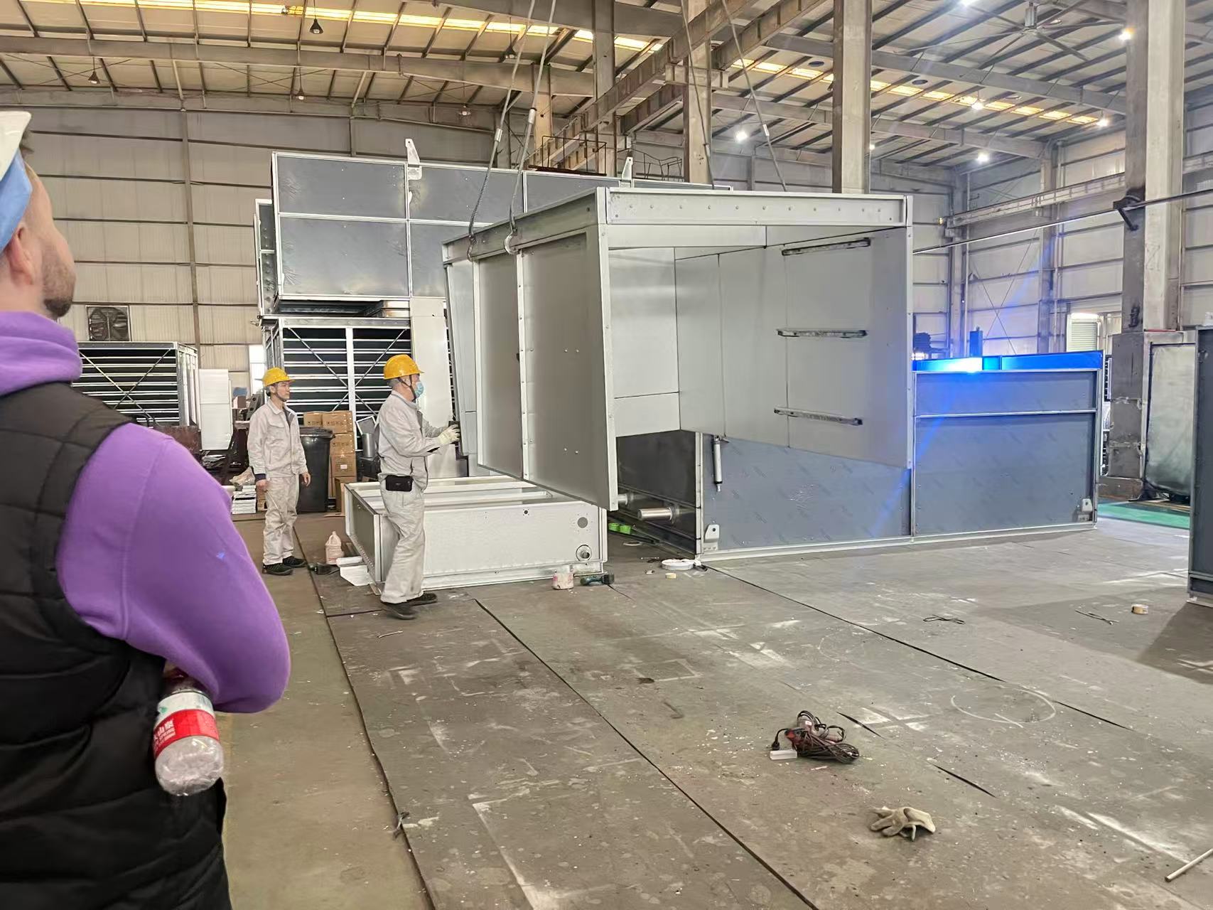 冷却塔内部结构展示