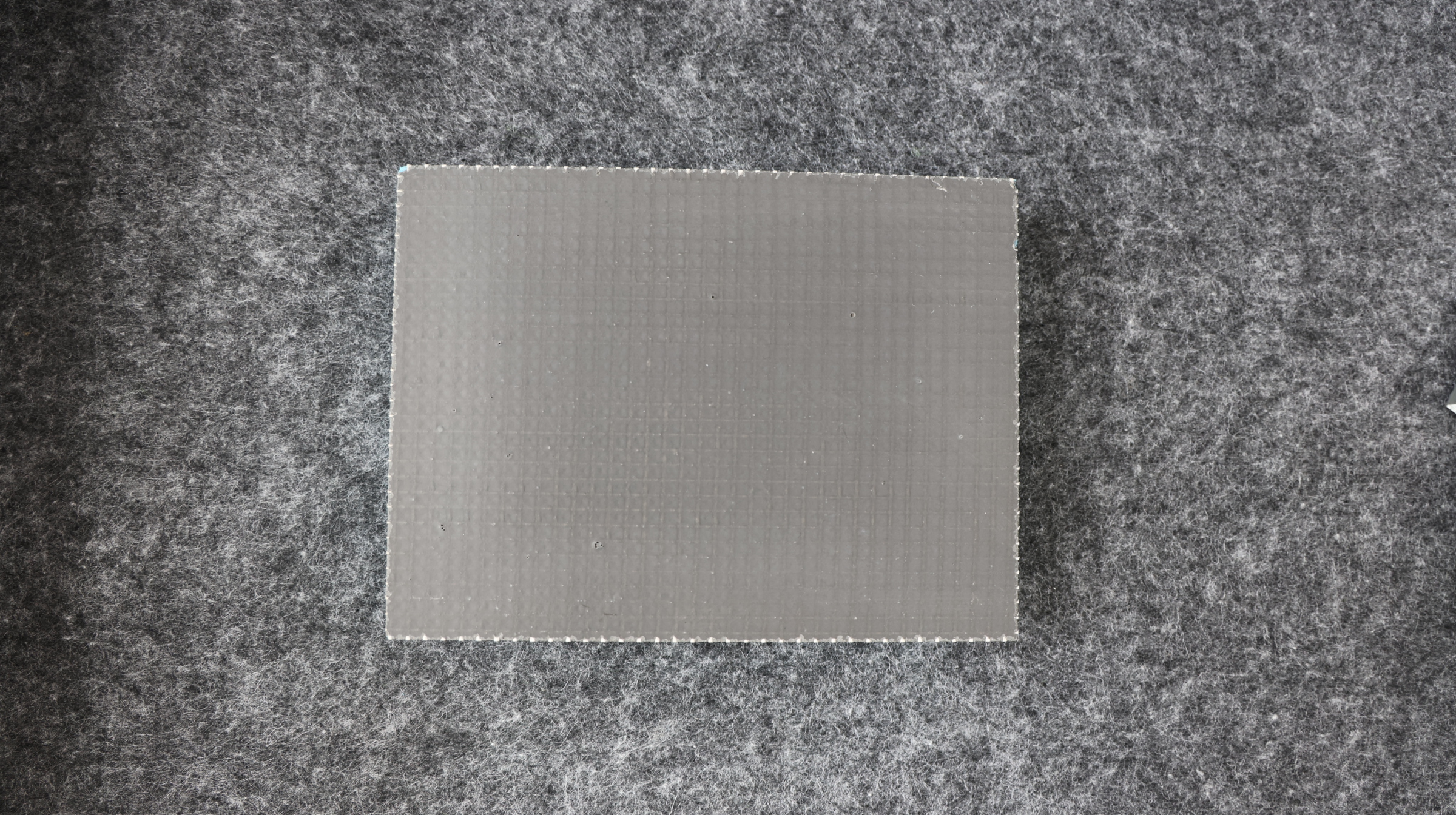 背襯板憎水性能展示