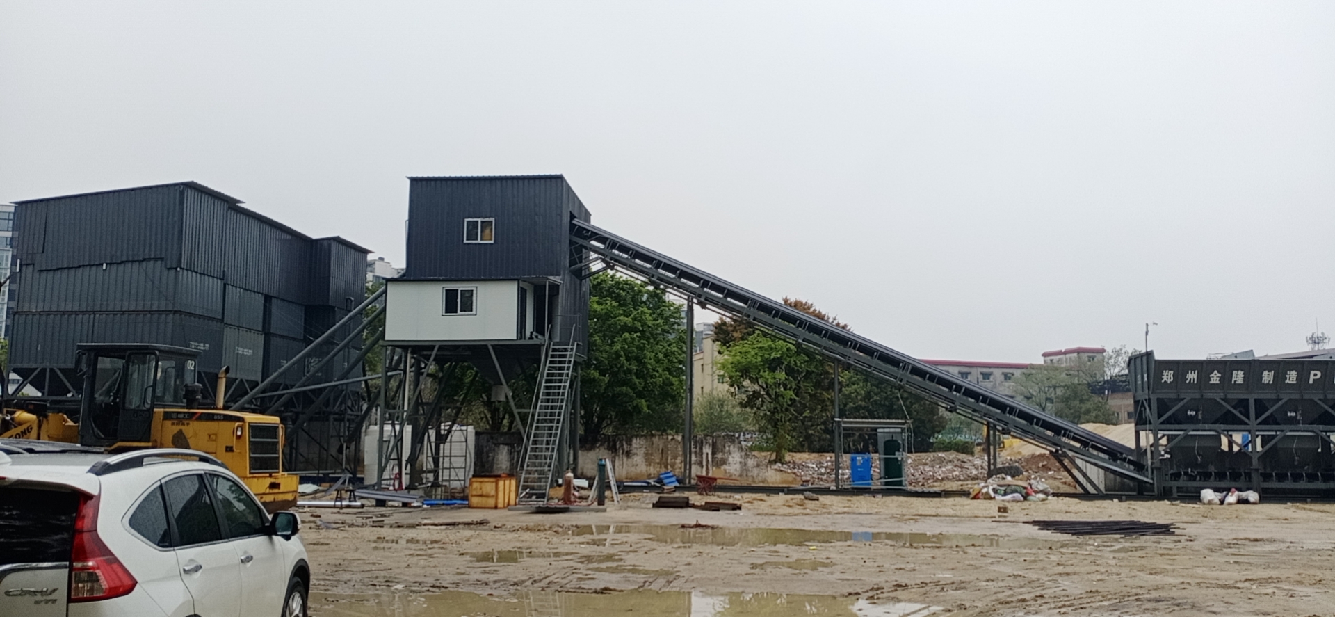 金隆機械免基礎(chǔ)攪拌站設(shè)備圖