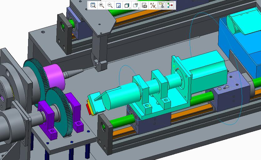 精密制造车间示意