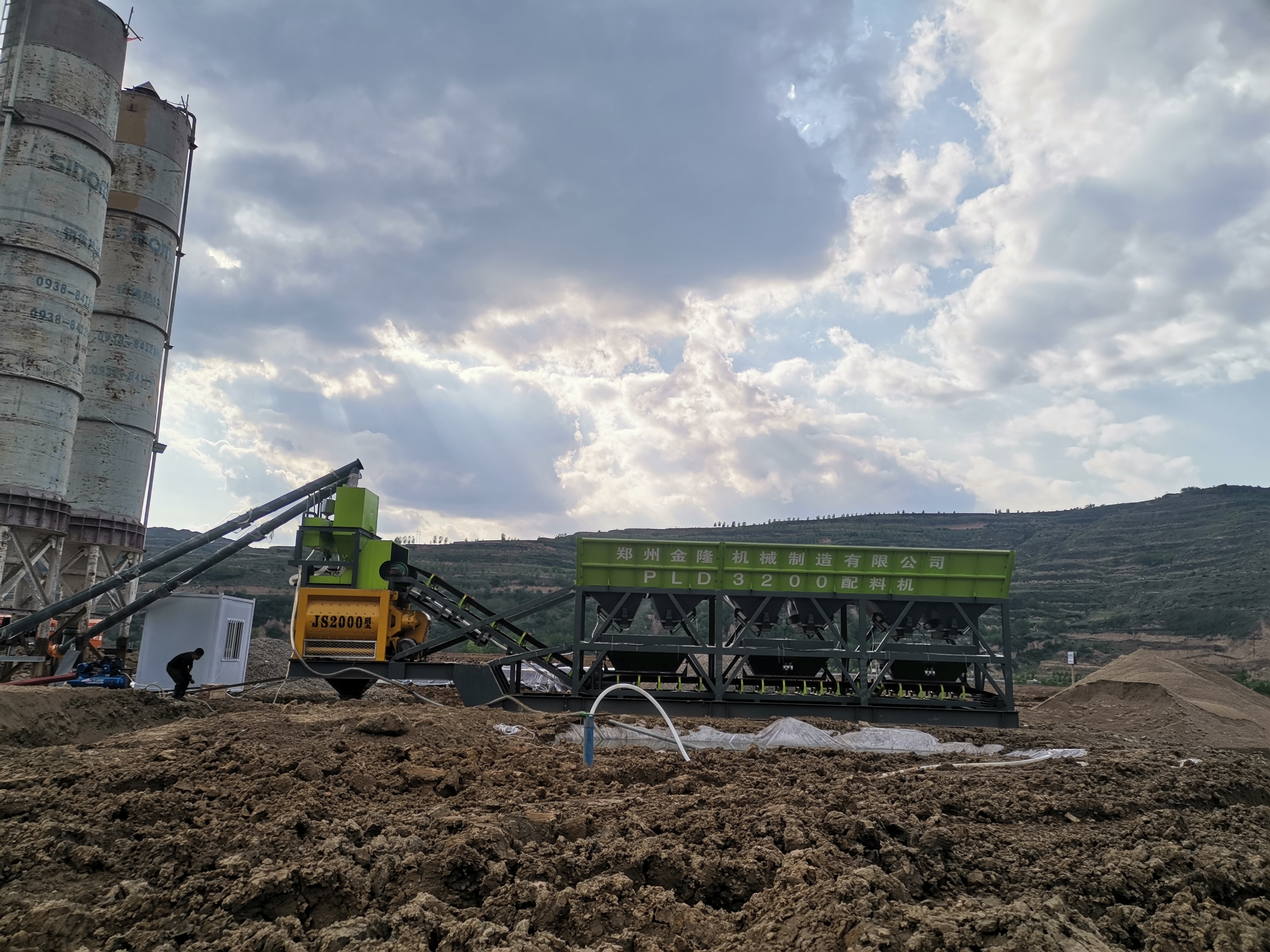 移動攪拌站結構展示