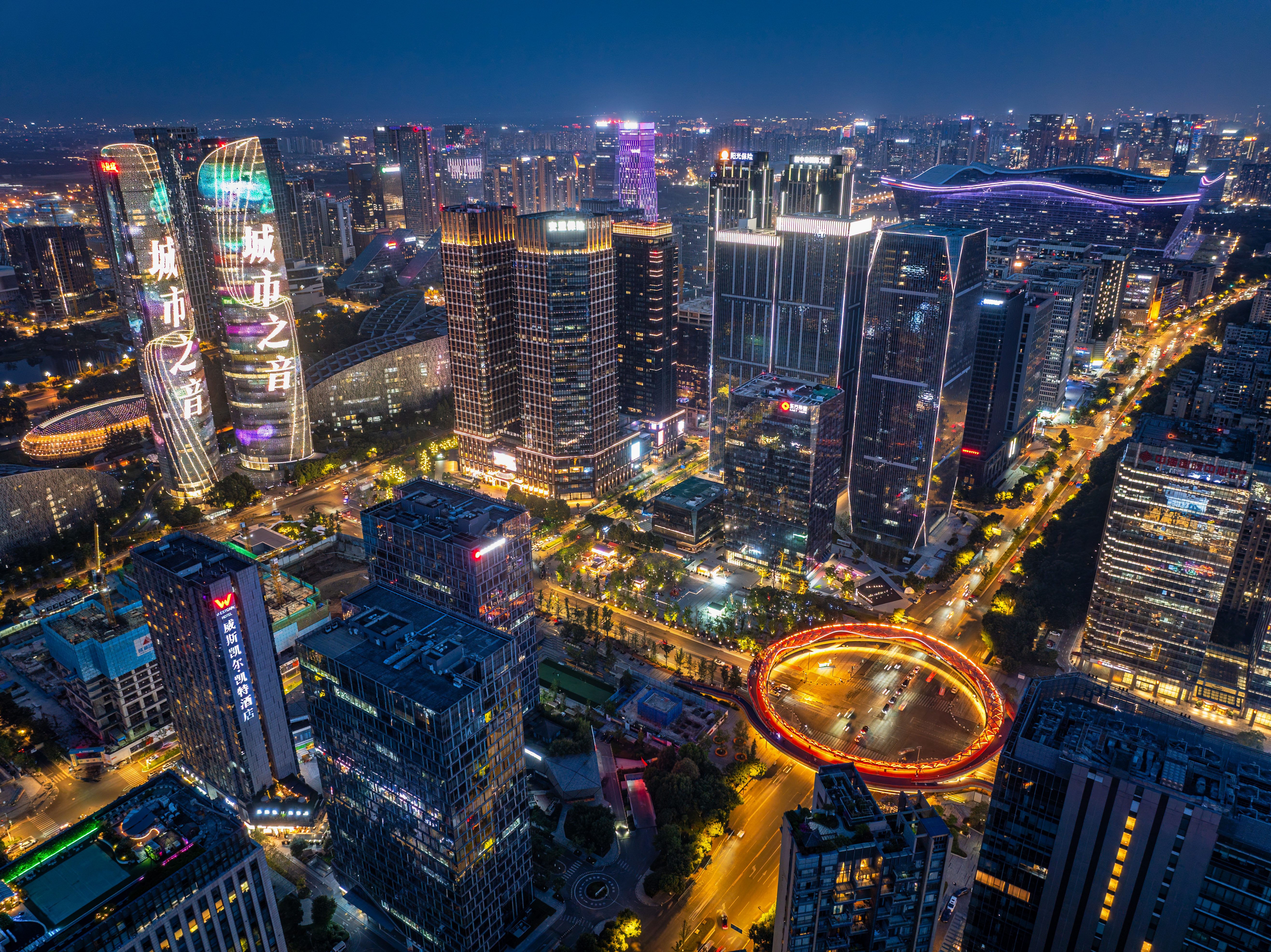 项目建筑外观与园林设计