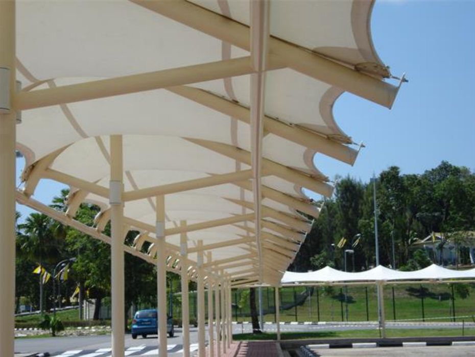 膜结构设计软件界面示意