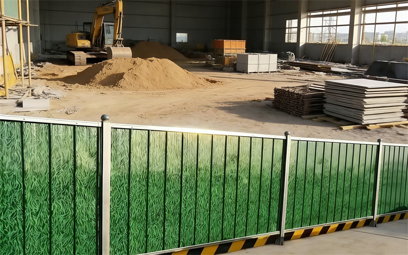 冲孔围挡表面处理细节