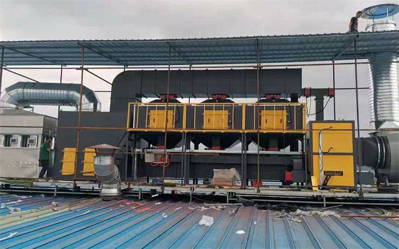 环保设备工程应用现场图