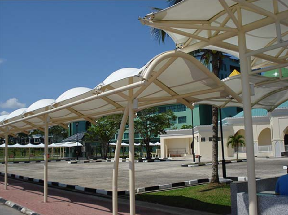 膜结构设计软件界面示意