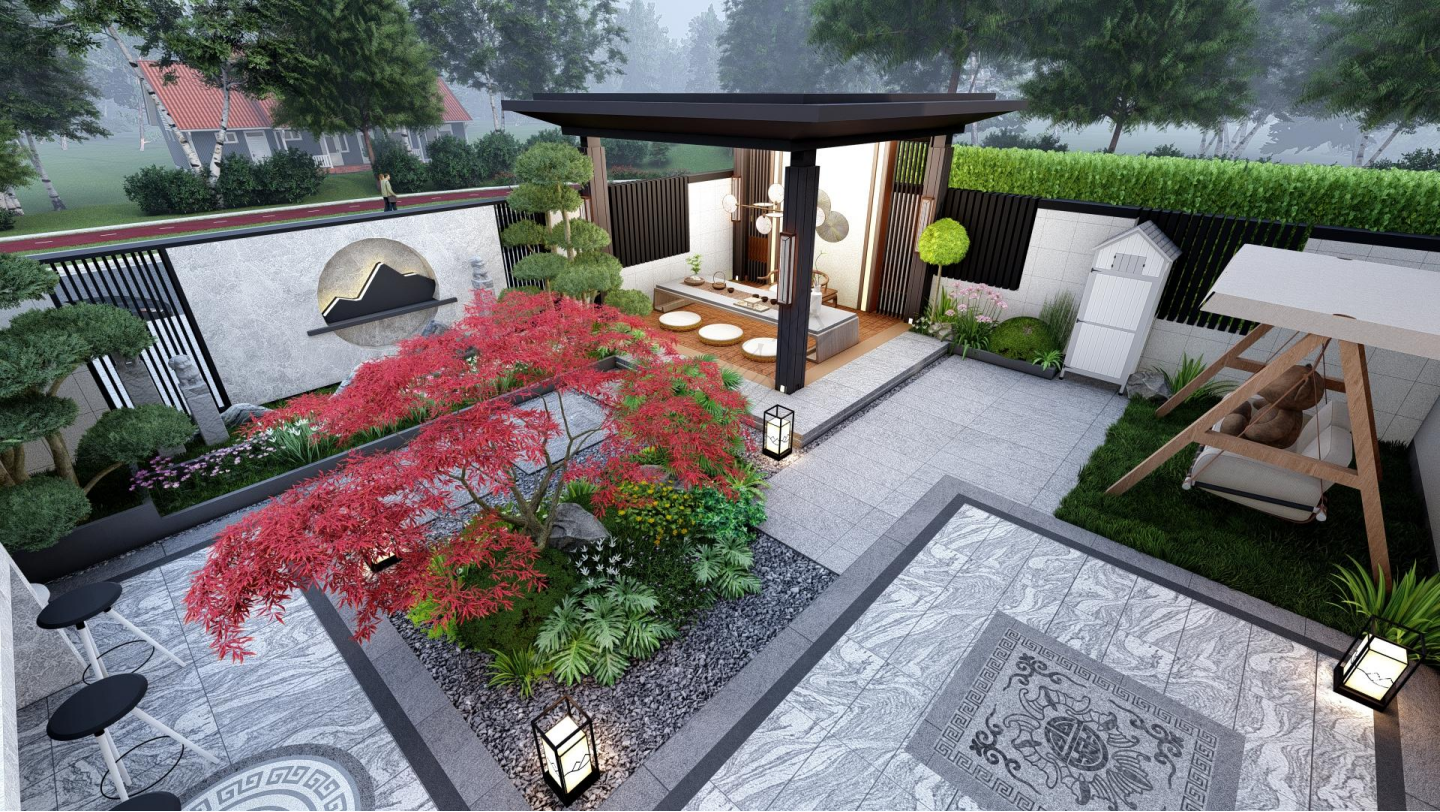 高端庭院设计效果