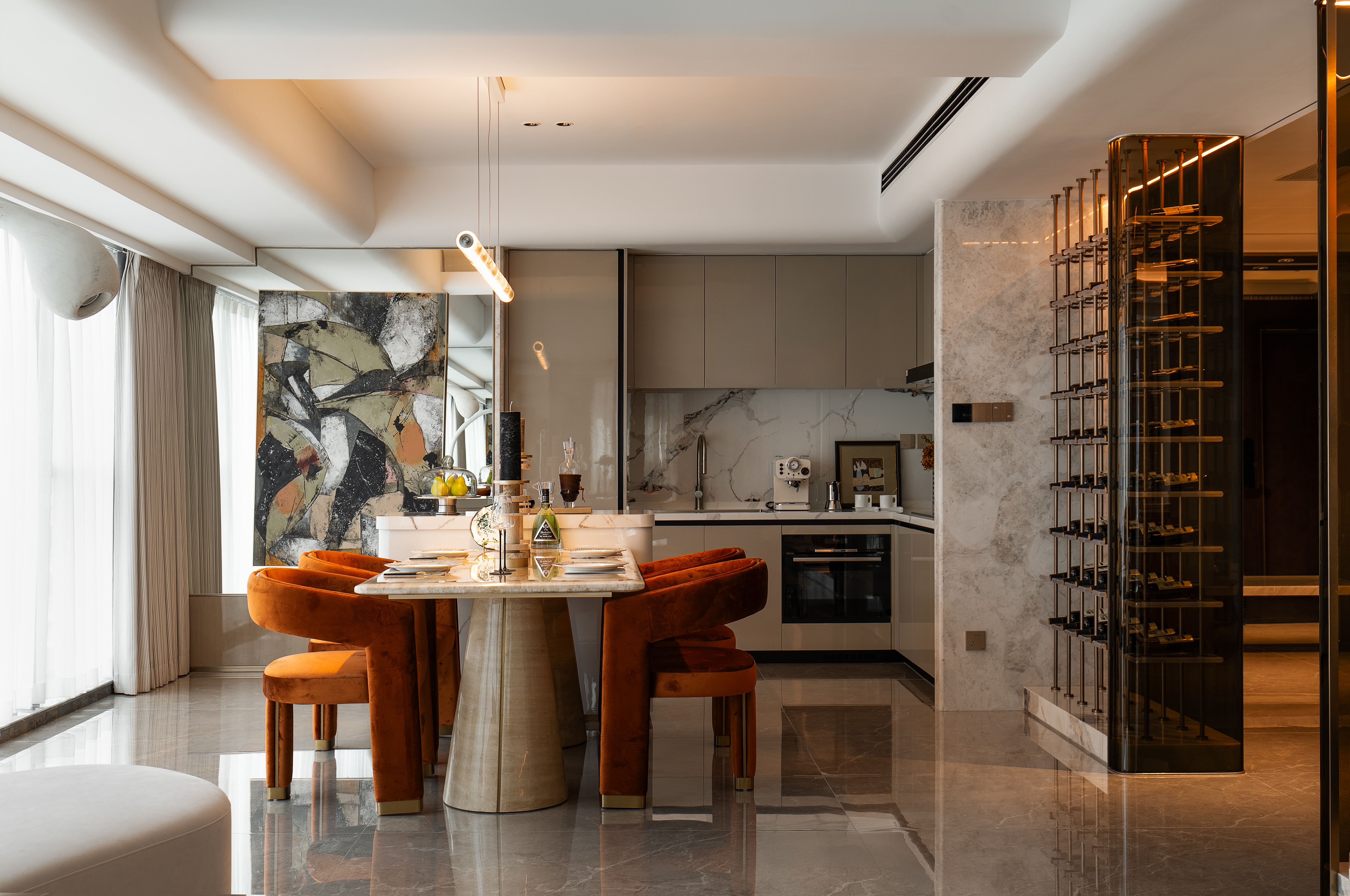 室内空间与景观视野