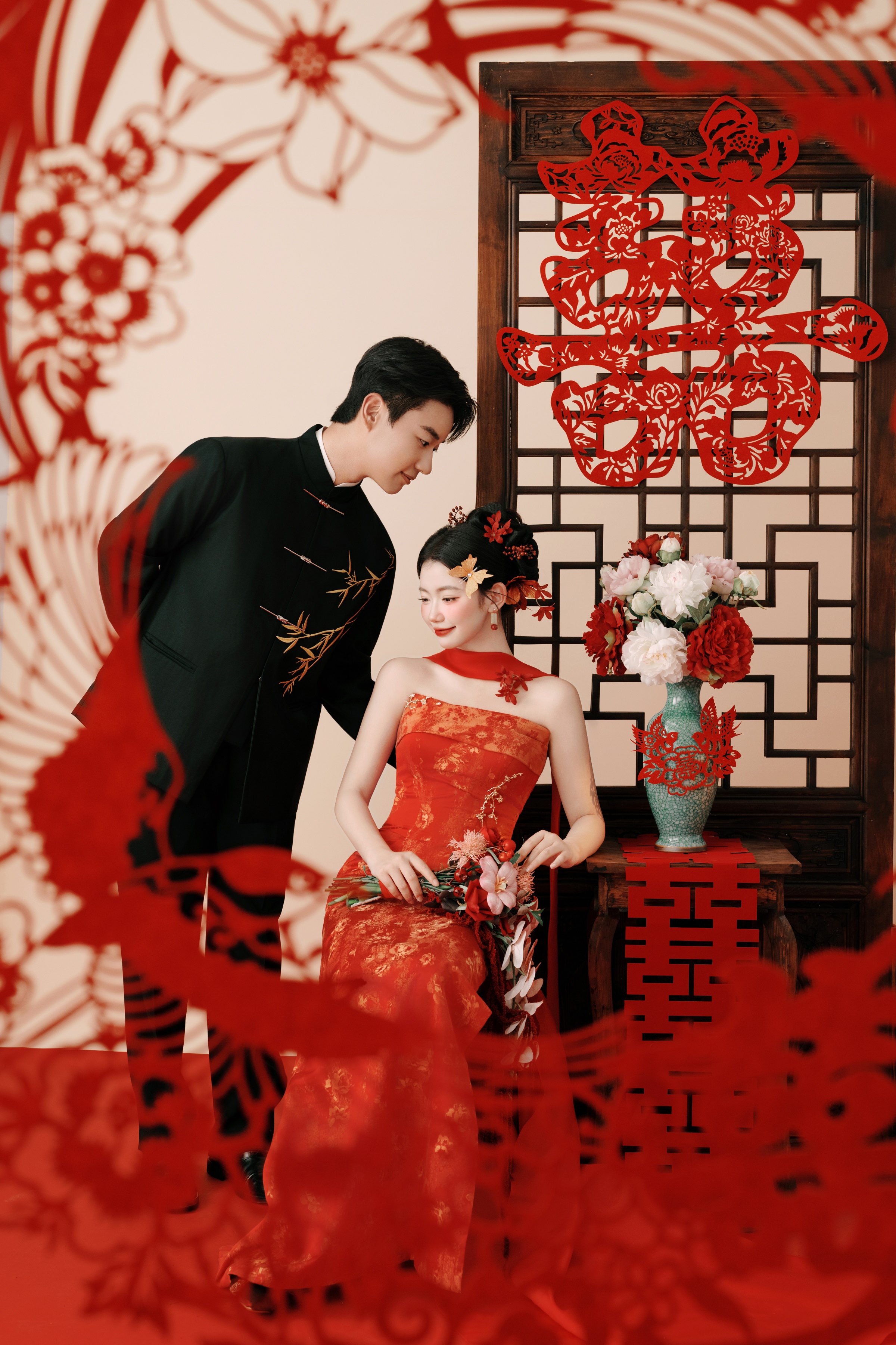 预制订婚照风格展示