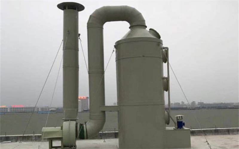 PP净化塔设备外观