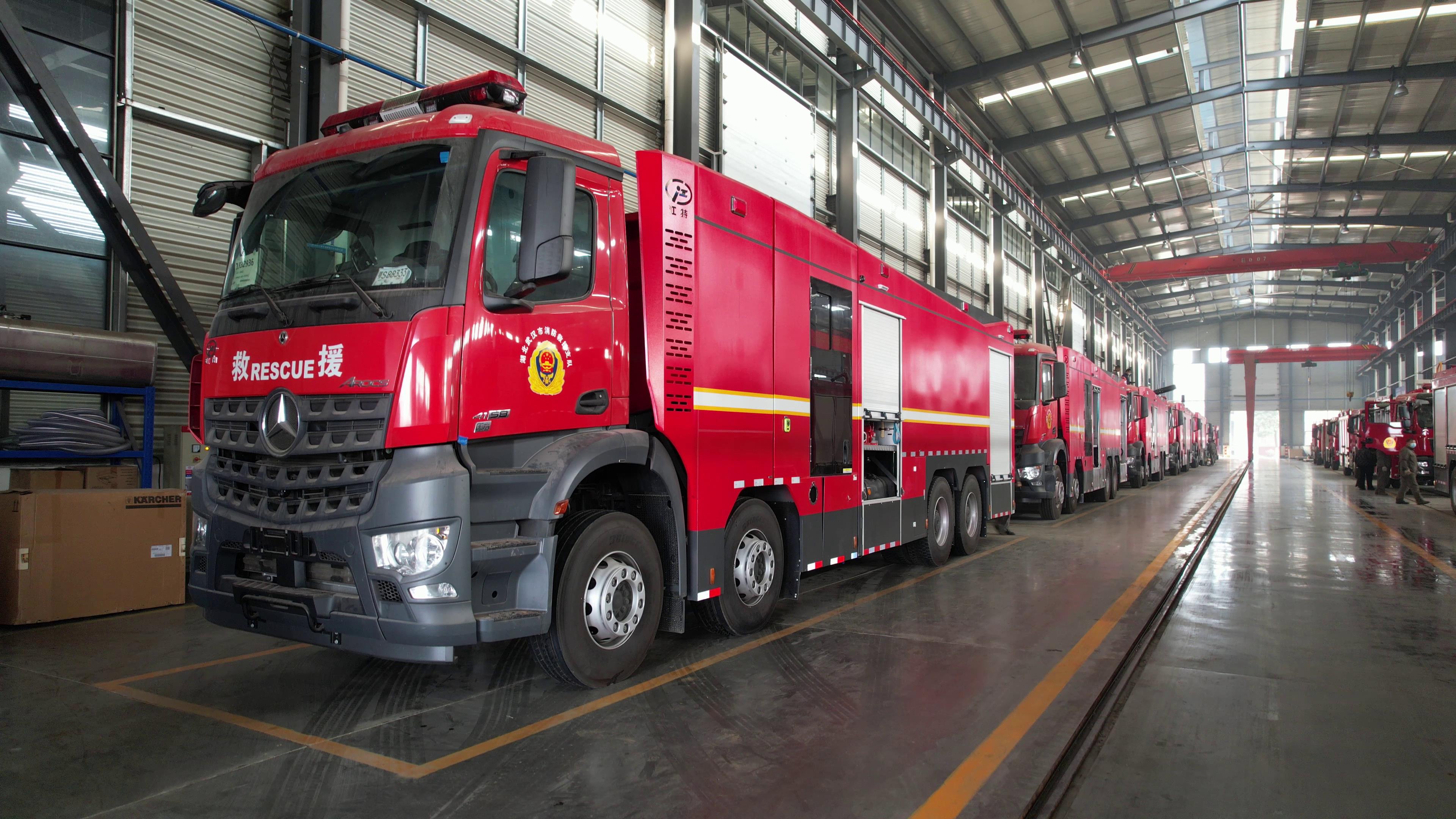 消防车实战应用场景