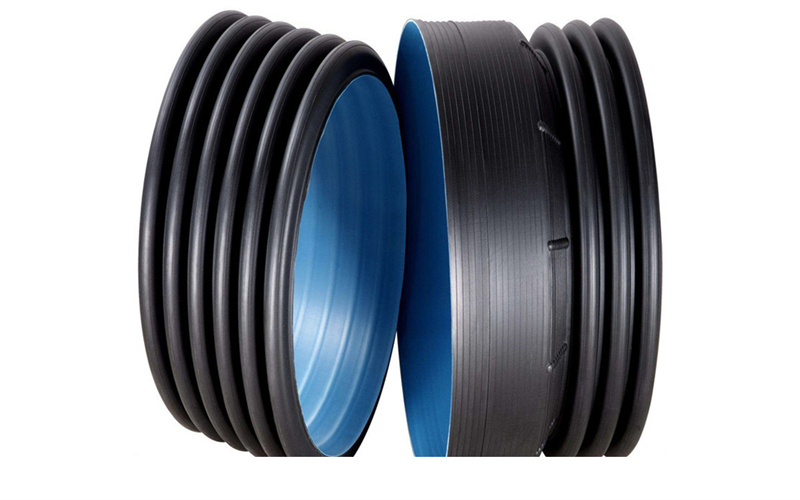 双壁波纹管工程安装实景