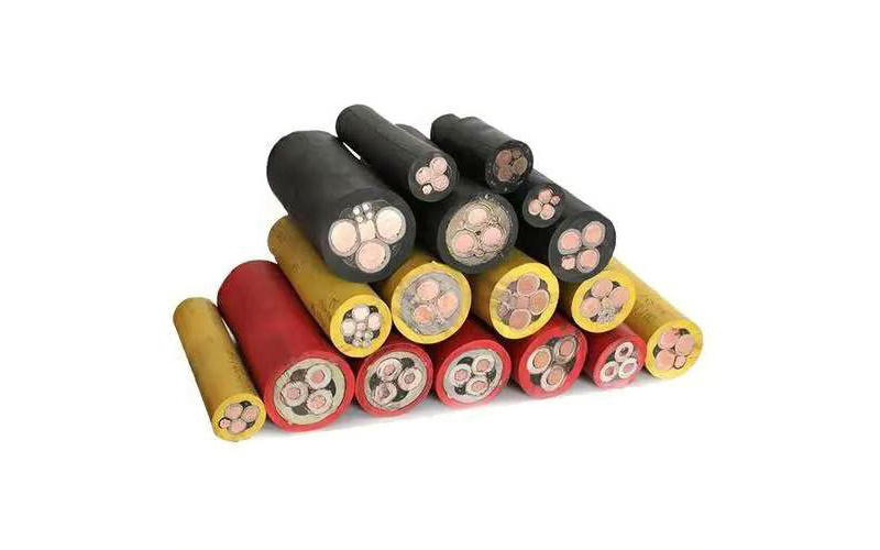 掘进机作业现场电缆应用示意图