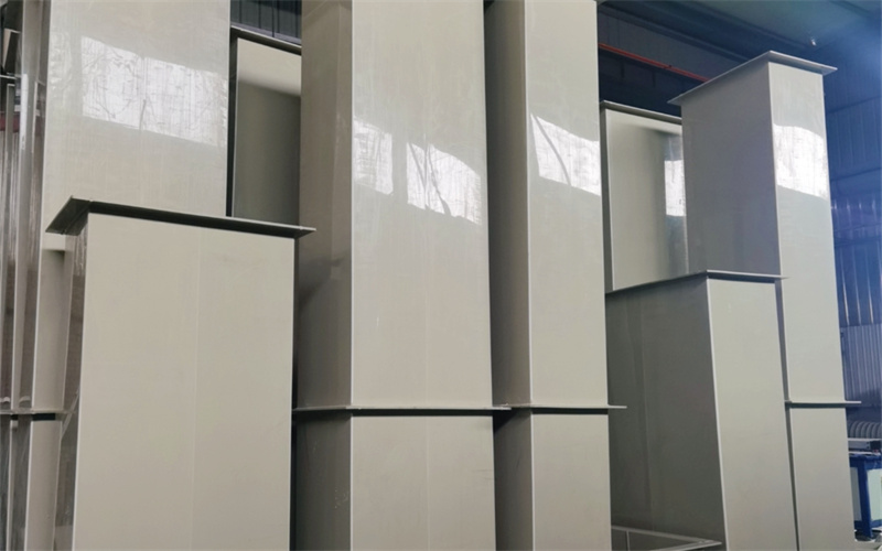 各类材质风管样品展示