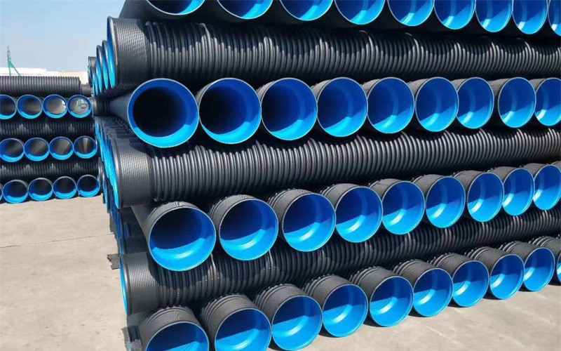 HDPE雙壁波紋管在市政排水工程中的應用實景