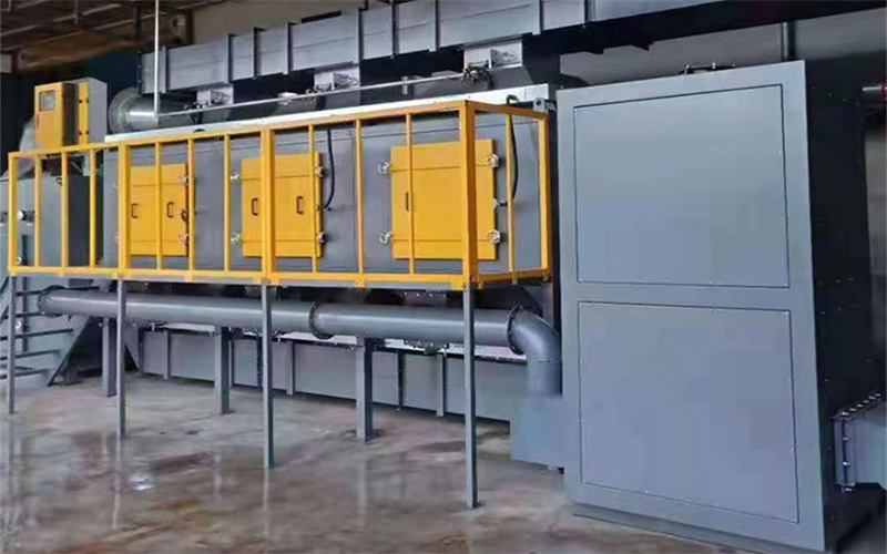 催化燃烧设备示意图