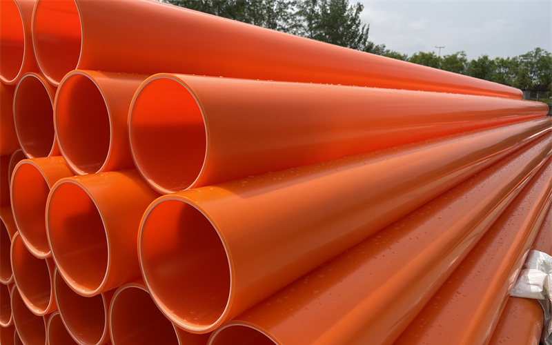 MPP電力管應用于非開挖頂管施工示意圖