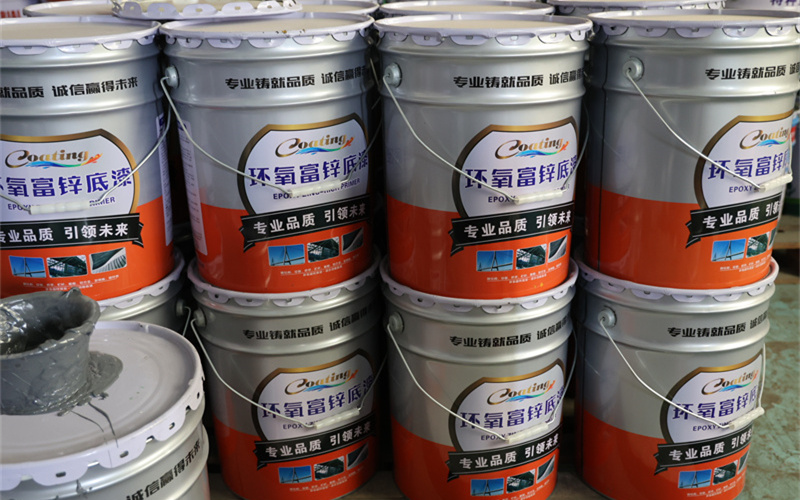 環(huán)氧富鋅涂料施工應用示意圖