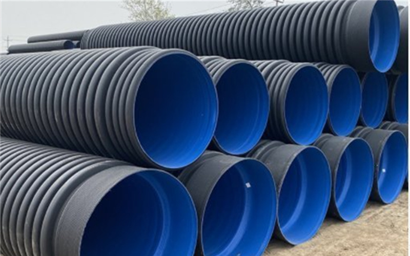 双壁波纹管产品堆场与检验