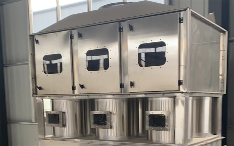 气旋塔工作原理示意图