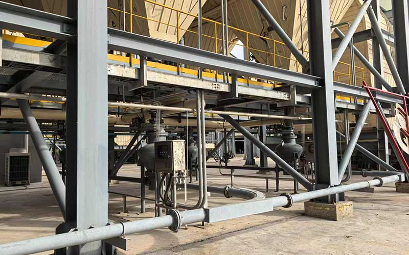 工业气力输送与除尘系统应用现场