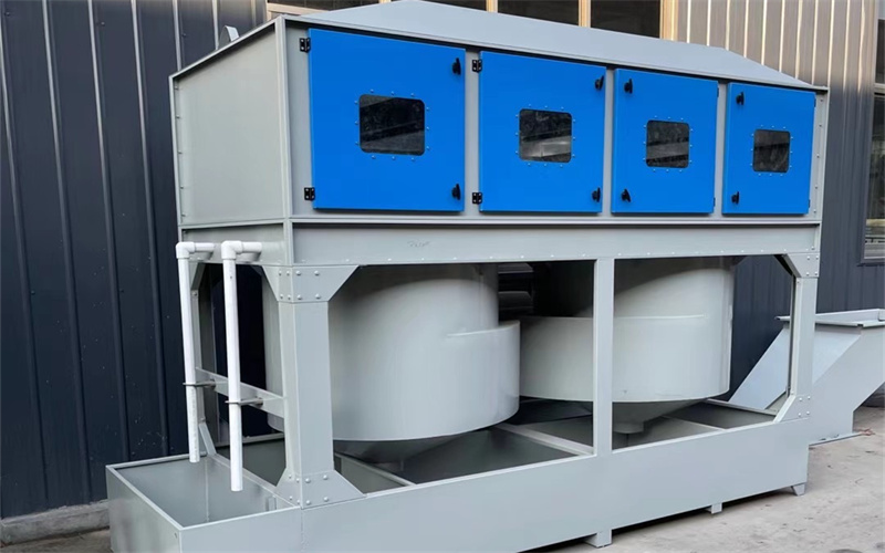 环保设备安装现场