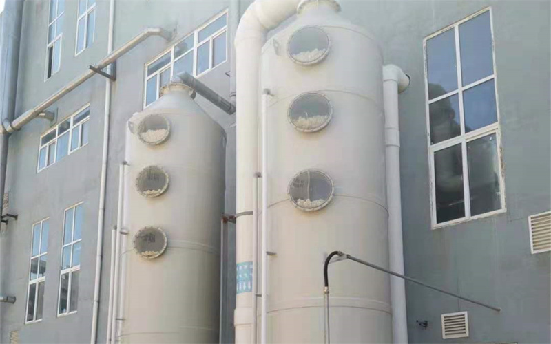 环保设备工程安装现场