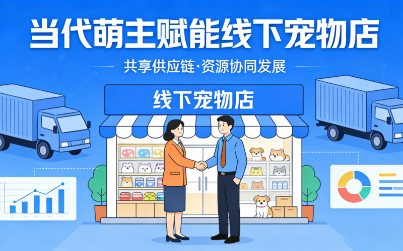 当代萌主赋能下线宠物店