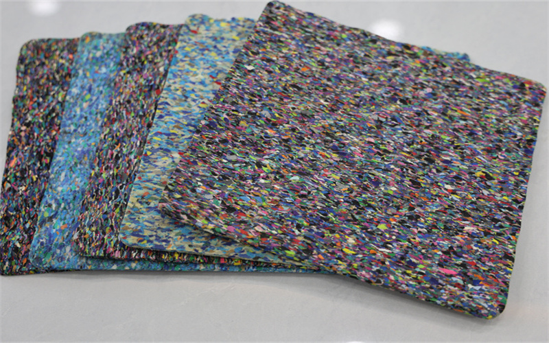 聚氨酯发泡橡胶隔音垫施工应用示意