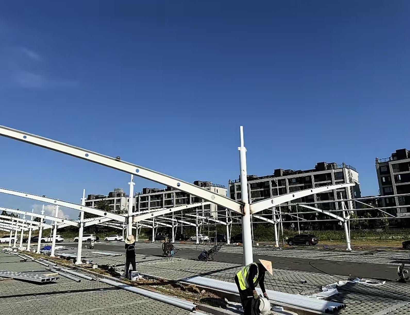 膜结构生产车间