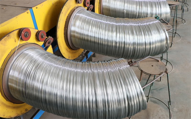 冷镀锌丝成品展示与细节