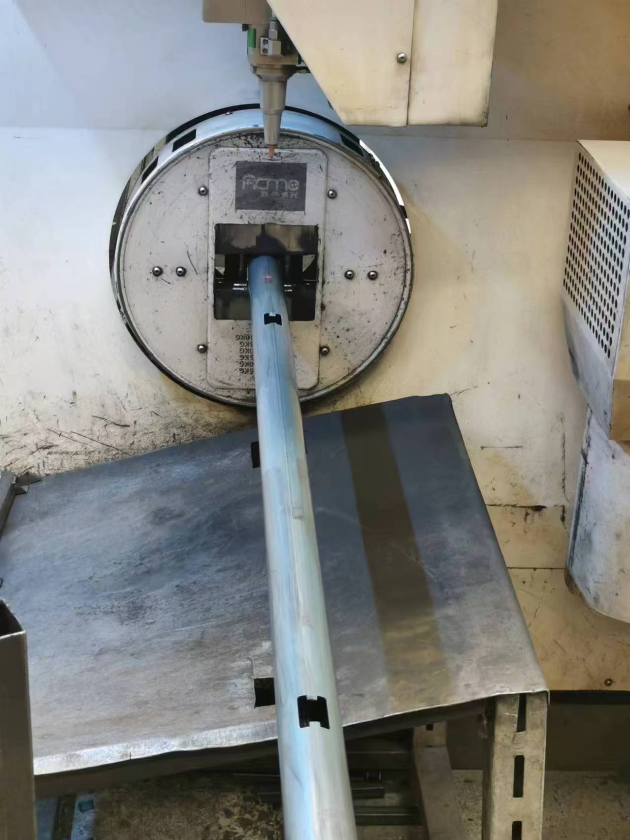 沃明钢管现代化生产车间