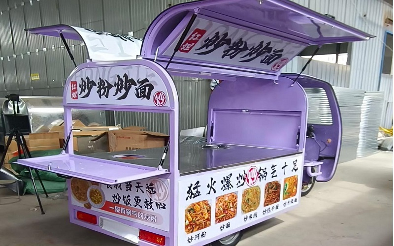 炒粉炒面小吃车