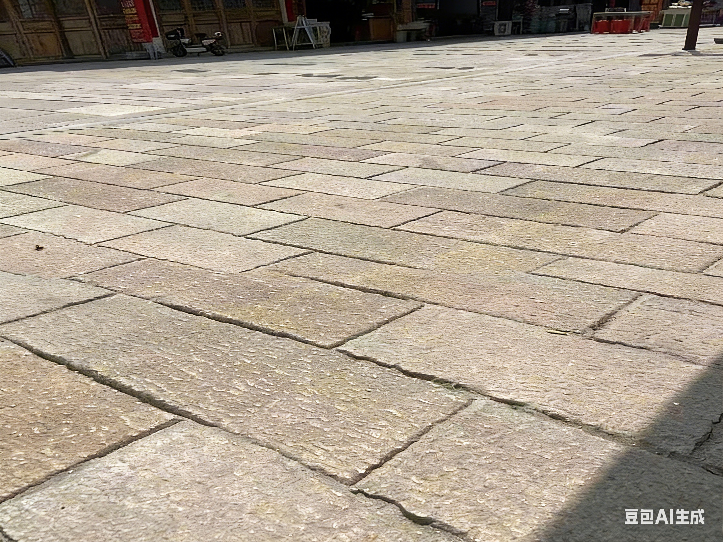 花岗岩仿古石应用案例