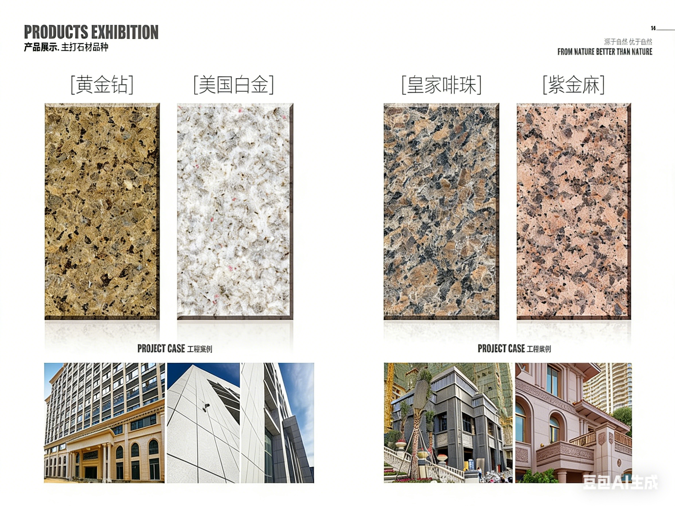 花岗岩地铺石加工过程