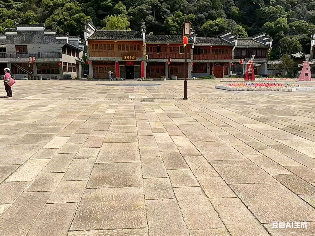 花岗岩地铺石应用案例