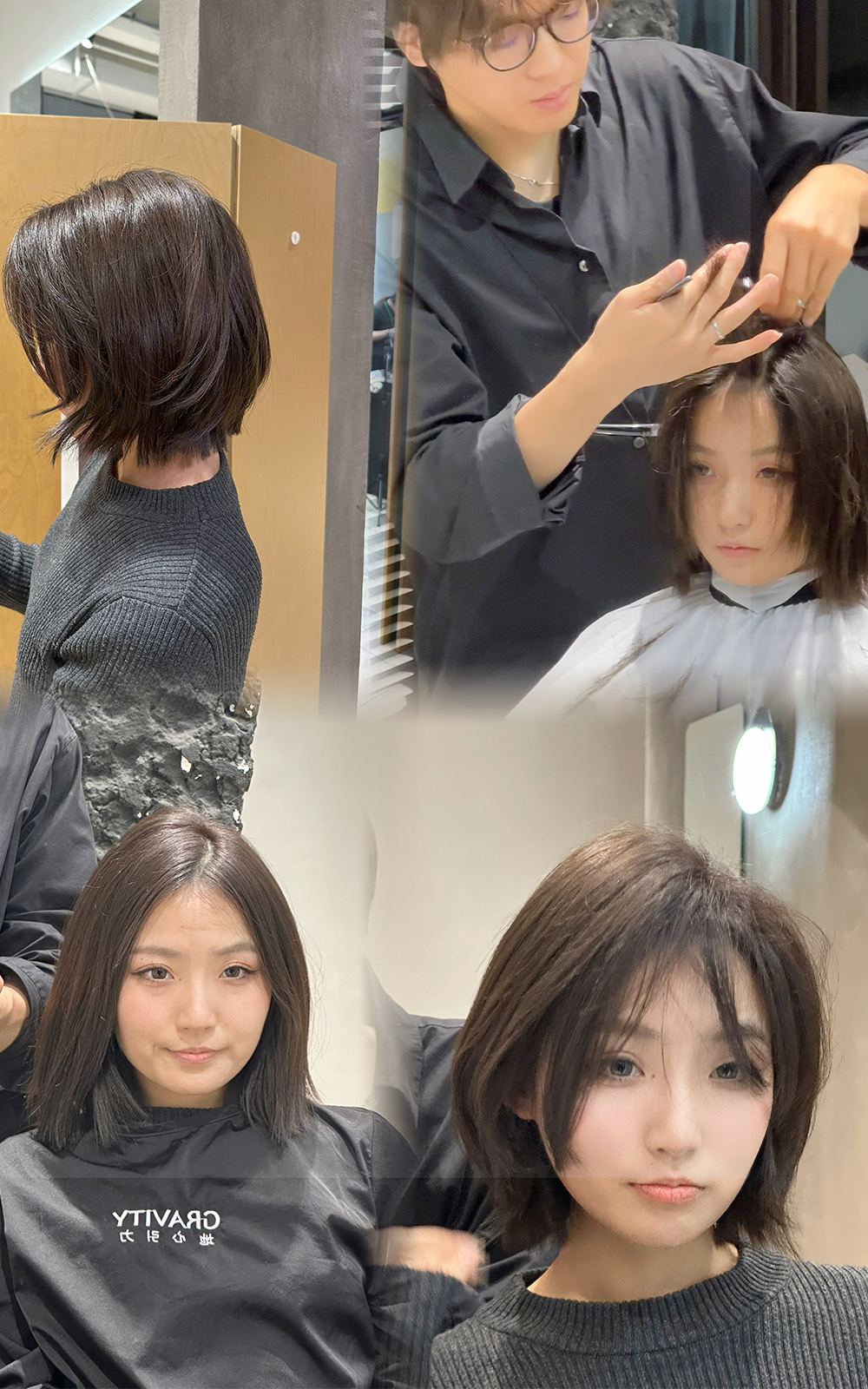 美发师工作场景