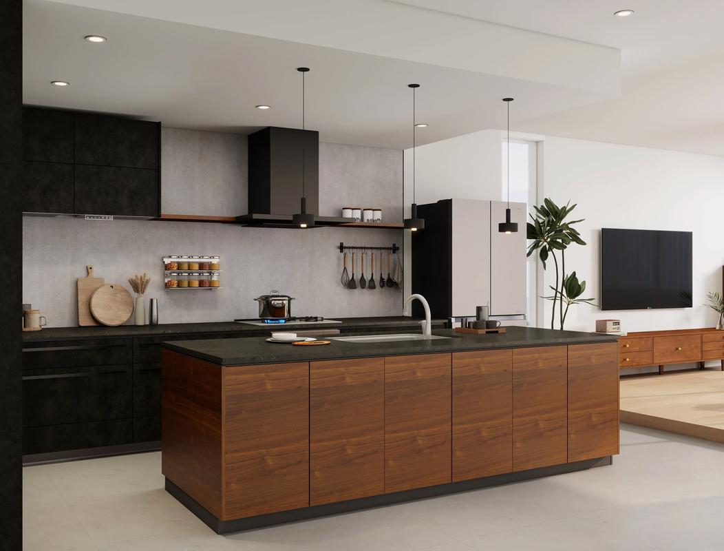 厨房定制环保材料展示