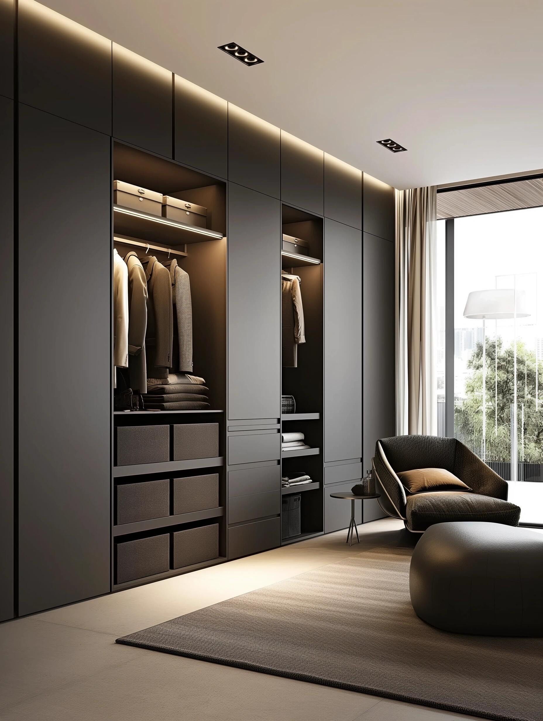 现代衣帽间设计