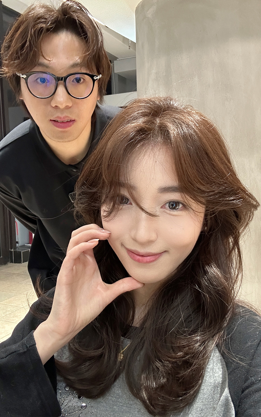 时尚理发工作室内景