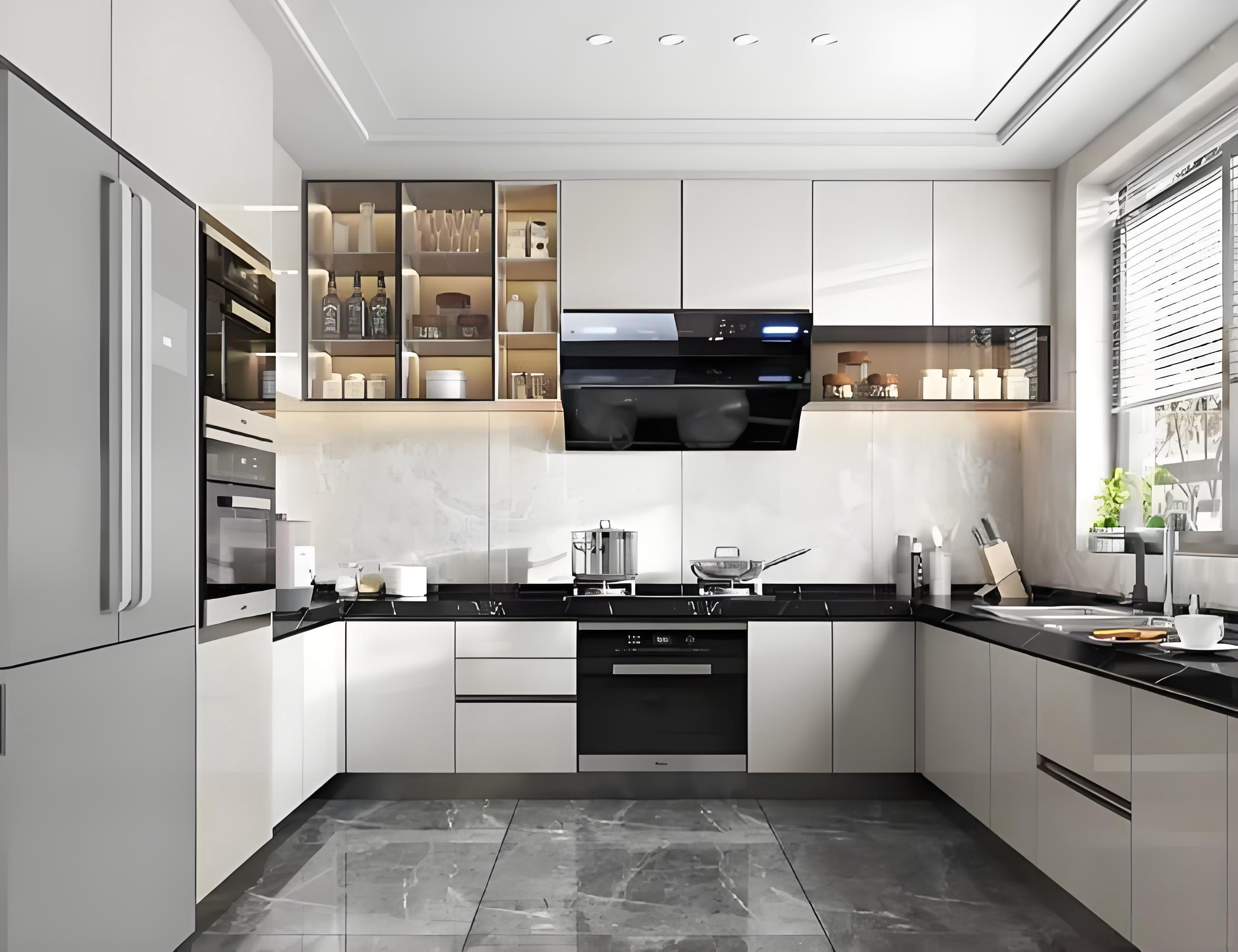 厨房定制效果图