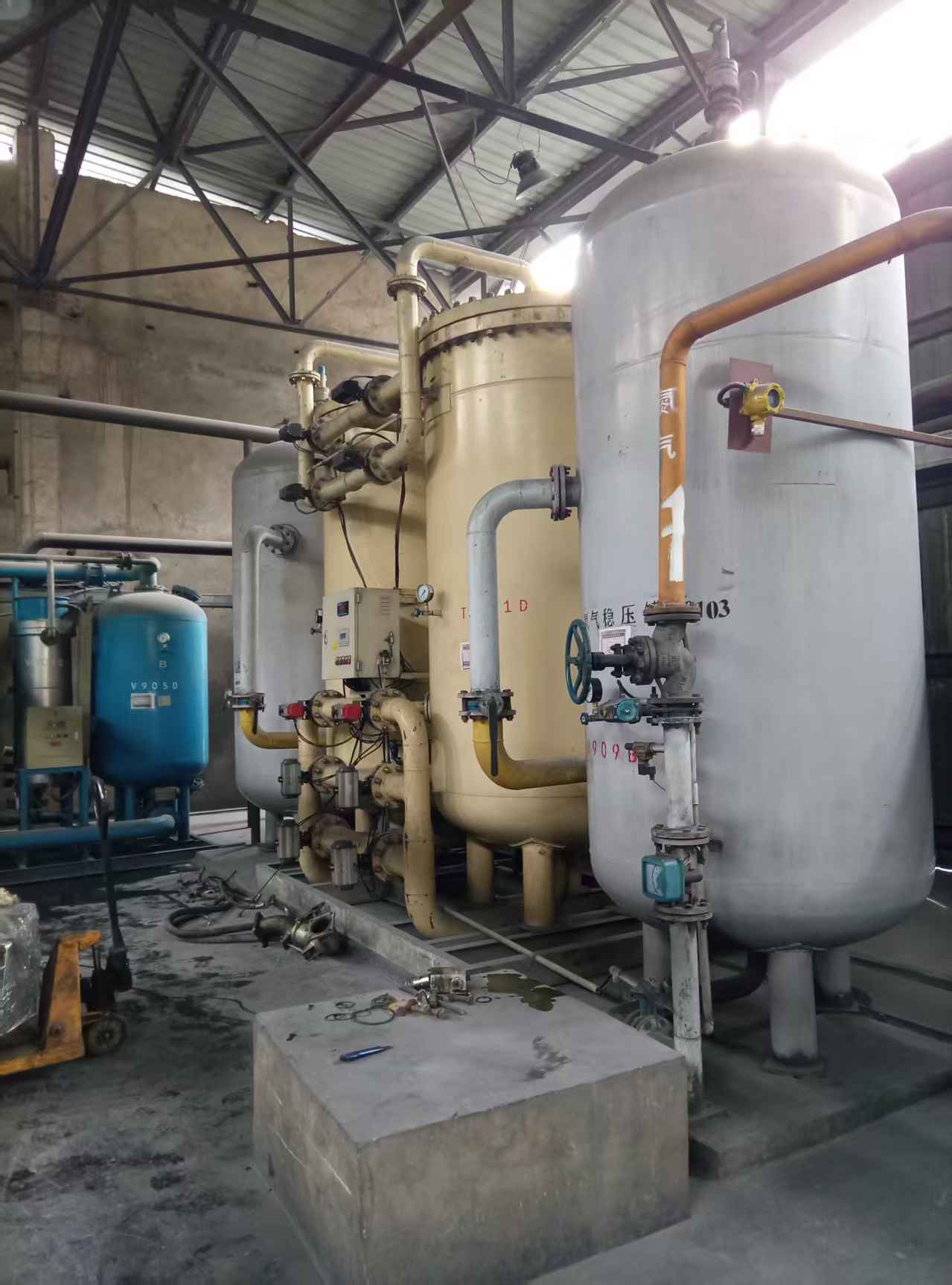 空压机设备展示