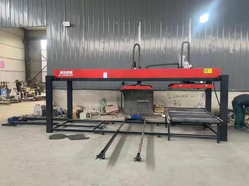 路沿石机生产现场