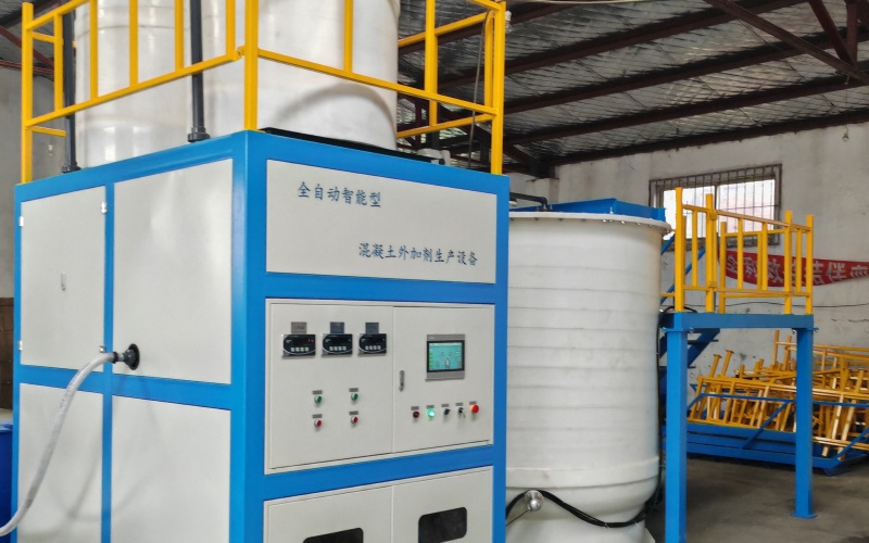 高精度计量系统是外加剂品质稳定的核心