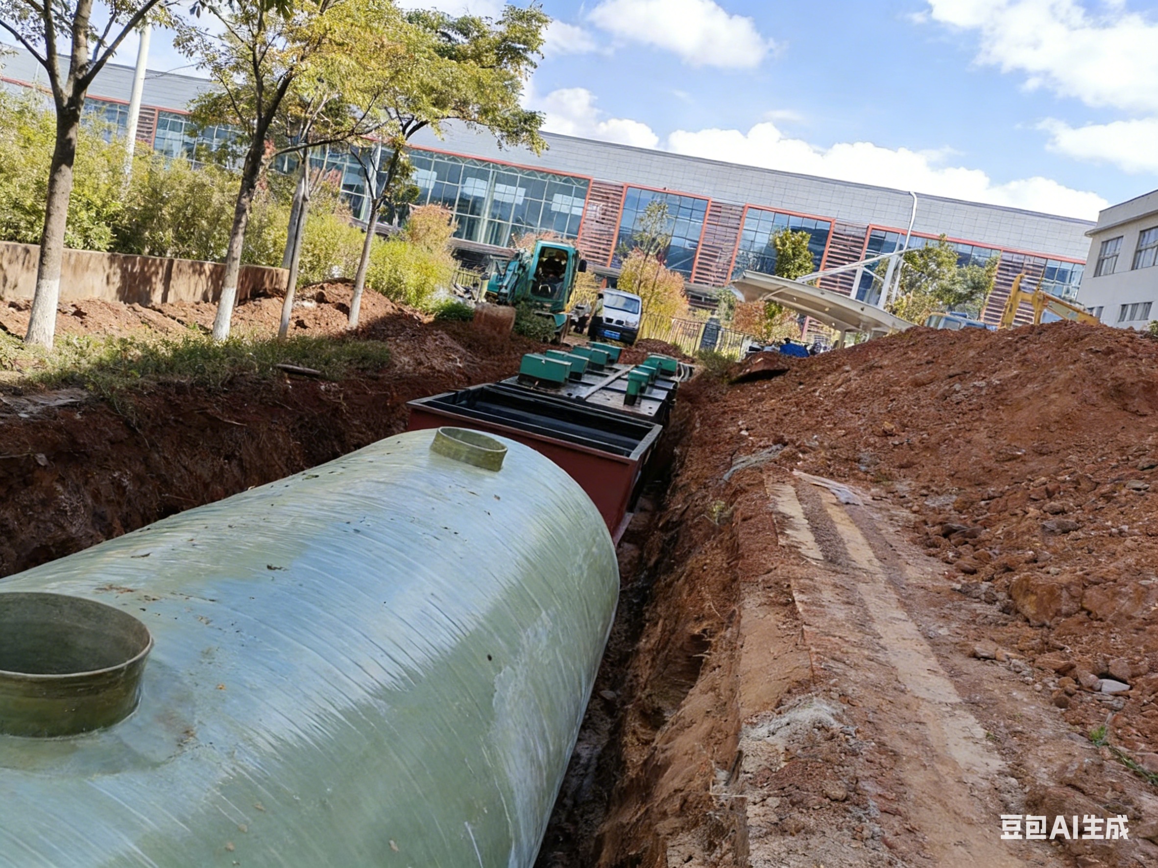 污水处理设备展示