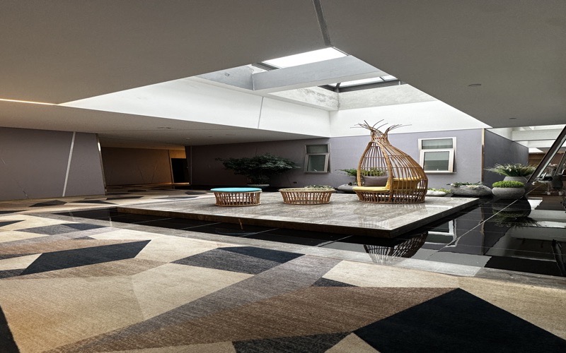 昆明玺景酒店花园景观