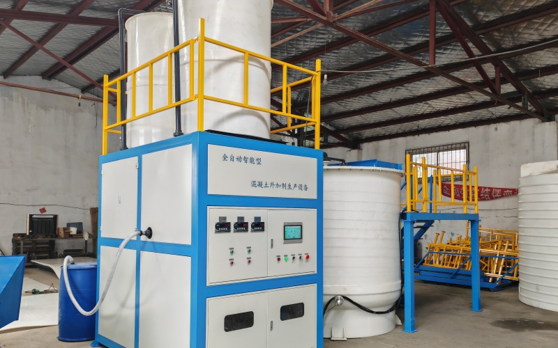 河北环恒科技有限公司混凝土外加剂自动化生产设备车间实景