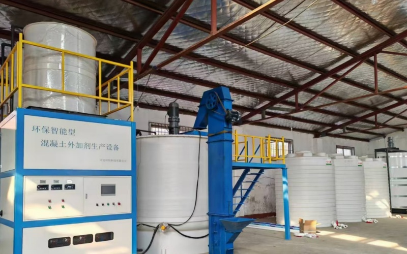 现代化的混凝土外加剂自动化控制中心