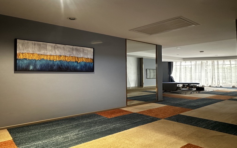 酒店花园休闲区